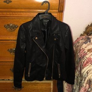 BACCINI leather jacket